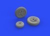 Eduard 672236 MiG-21PF wheels 1/72 Eduard